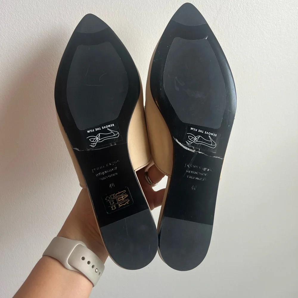 Jenni Kayne Cream Women's Mules - Picture 14 of 14